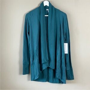 Athleta Pranayama Wrap‎ Borealis Green Women’s Size XS